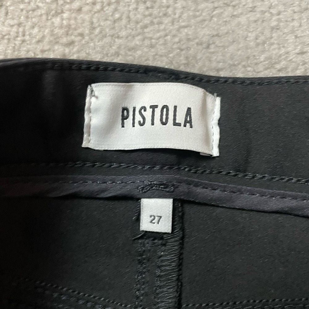 Brand New Pistola Women’s Black Knit Skinny Leg Jeans Stretch NWT - Picture 5 of 6